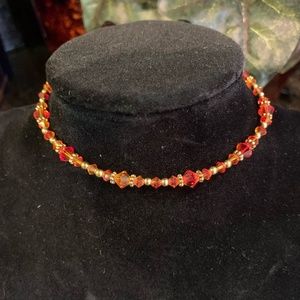 Handcrafted Swarovski Crystal Ankle Bracelet